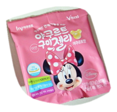 Yakult 咀嚼軟糖包裝